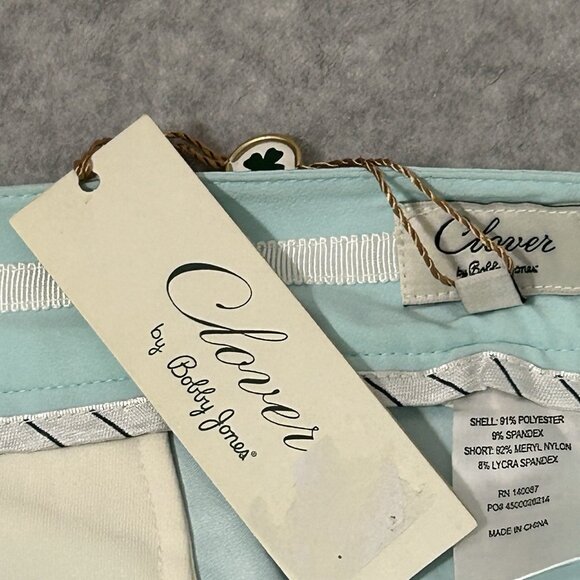 Clover Bobby Jones Women's Skirt Size 12 Blue Green Tennis Golf Pickleball NWT - Picture 8 of 12